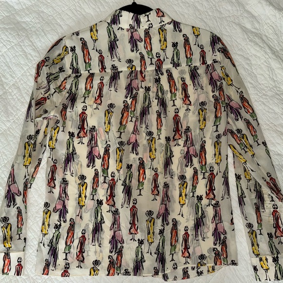 Alice & Olivia Silk Top - Picture 6 of 6